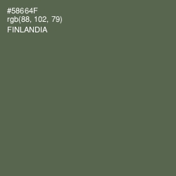 #58664F - Finlandia Color Image