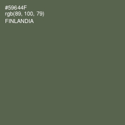 #59644F - Finlandia Color Image