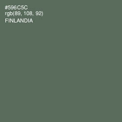 #596C5C - Finlandia Color Image