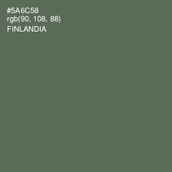#5A6C58 - Finlandia Color Image