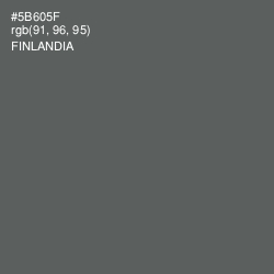 #5B605F - Finlandia Color Image