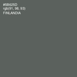 #5B625D - Finlandia Color Image