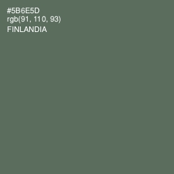 #5B6E5D - Finlandia Color Image