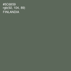 #5C6859 - Finlandia Color Image