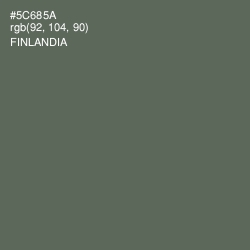 #5C685A - Finlandia Color Image