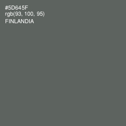 #5D645F - Finlandia Color Image