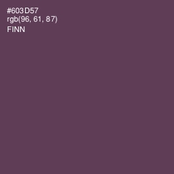 #603D57 - Finn Color Image