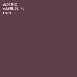 #603E4C - Finn Color Image