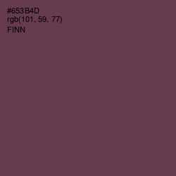 #653B4D - Finn Color Image