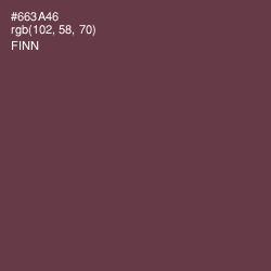 #663A46 - Finn Color Image