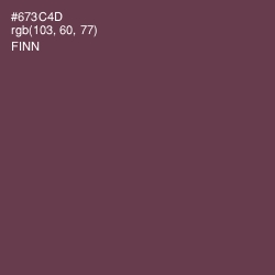 #673C4D - Finn Color Image