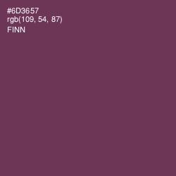 #6D3657 - Finn Color Image