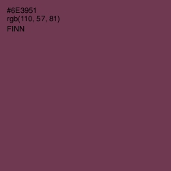#6E3951 - Finn Color Image