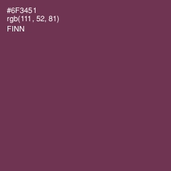 #6F3451 - Finn Color Image