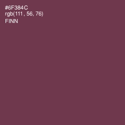 #6F384C - Finn Color Image