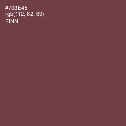 #703E45 - Finn Color Image