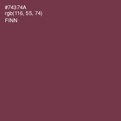 #74374A - Finn Color Image