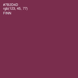 #7B2D4D - Finn Color Image