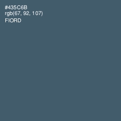 #435C6B - Fiord Color Image