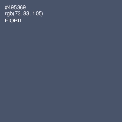 #495369 - Fiord Color Image