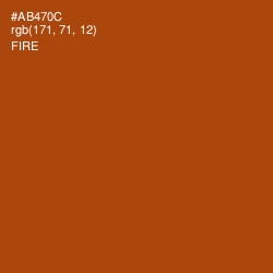 #AB470C - Fire Color Image