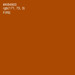 #AB4903 - Fire Color Image