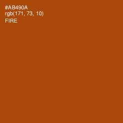 #AB490A - Fire Color Image