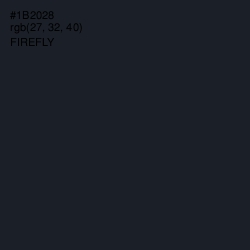 #1B2028 - Firefly Color Image