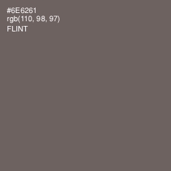 #6E6261 - Flint Color Image