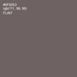 #6F6263 - Flint Color Image