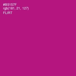 #B5157F - Flirt Color Image
