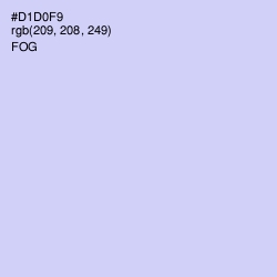 #D1D0F9 - Fog Color Image