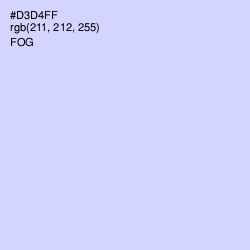 #D3D4FF - Fog Color Image