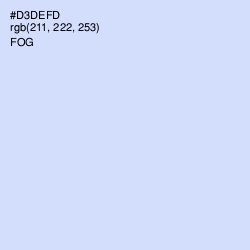 #D3DEFD - Fog Color Image