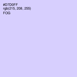 #D7D0FF - Fog Color Image