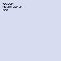 #D7DCF1 - Fog Color Image