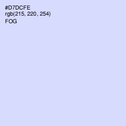 #D7DCFE - Fog Color Image