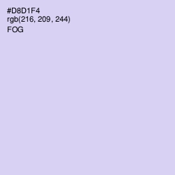 #D8D1F4 - Fog Color Image