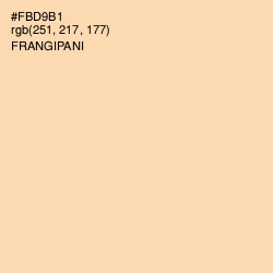 #FBD9B1 - Frangipani Color Image