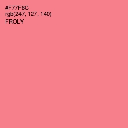 #F77F8C - Froly Color Image