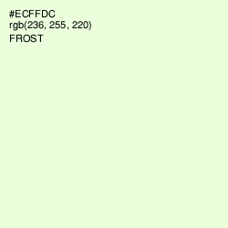 #ECFFDC - Frost Color Image