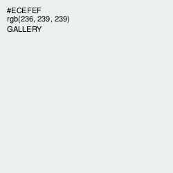 #ECEFEF - Gallery Color Image