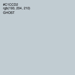 #C1CCD2 - Ghost Color Image