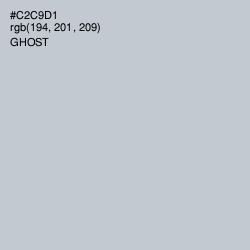 #C2C9D1 - Ghost Color Image