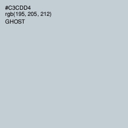 #C3CDD4 - Ghost Color Image