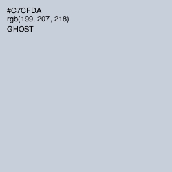 #C7CFDA - Ghost Color Image
