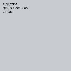 #C8CCD0 - Ghost Color Image