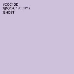 #CCC1DD - Ghost Color Image