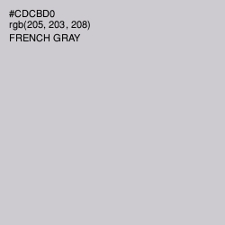 #CDCBD0 - Ghost Color Image