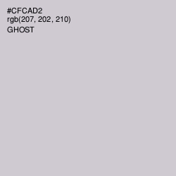 #CFCAD2 - Ghost Color Image